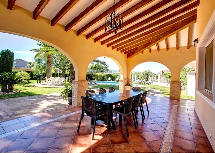 Casa Segaria Con Piscina Privada Y Jardin En 德尼亚