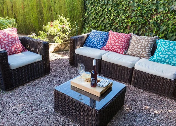 בקתה Casa Segaria Con Piscina Privada Y Jardin En דניה