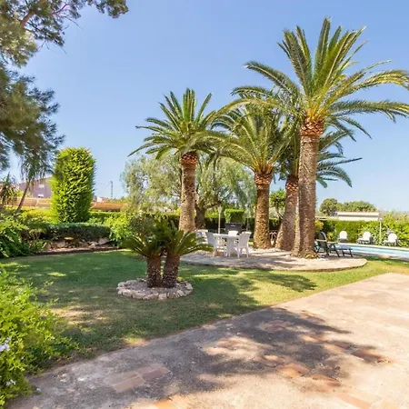Casa Segaria Con Piscina Privada Y Jardin En דניה